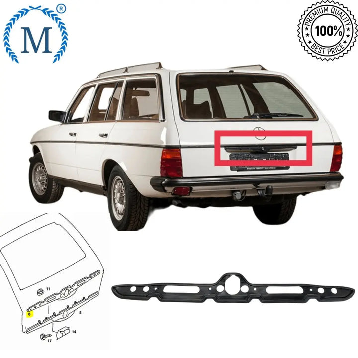 Mercedes W123 offers Estate underlay tailgate handle new